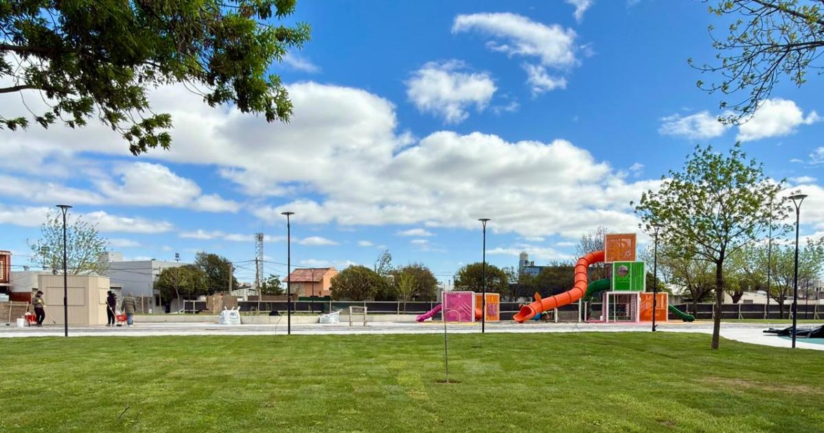 El Parque Lineal con avances en el nuevo tramo
