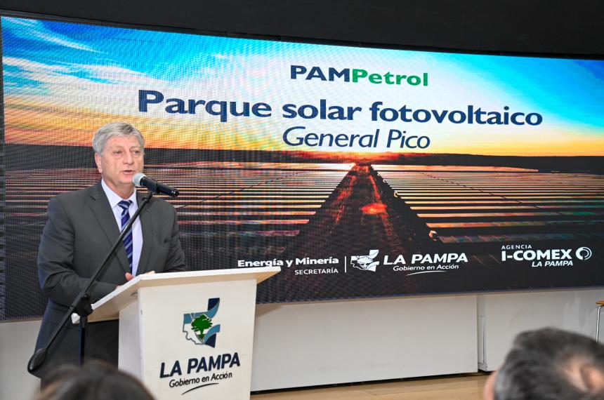 El gobernador Sergio Ziliotto encabezar� este martes la Primera Jornada de Energías Renovables
