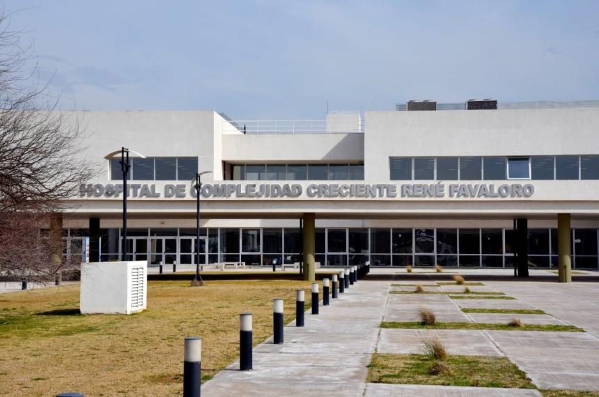 La beba permanece internada en el Hospital Favaloro