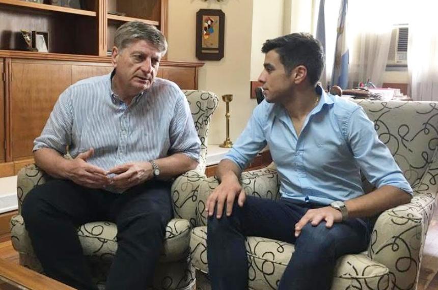 Segrio Ziliotto y Manuel Feito en otros tiempos