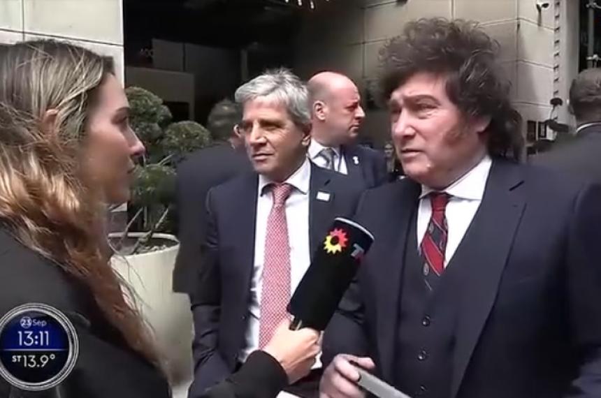 El presidente remarcó que la Argentina mantiene una gran relación con Estados Unidos