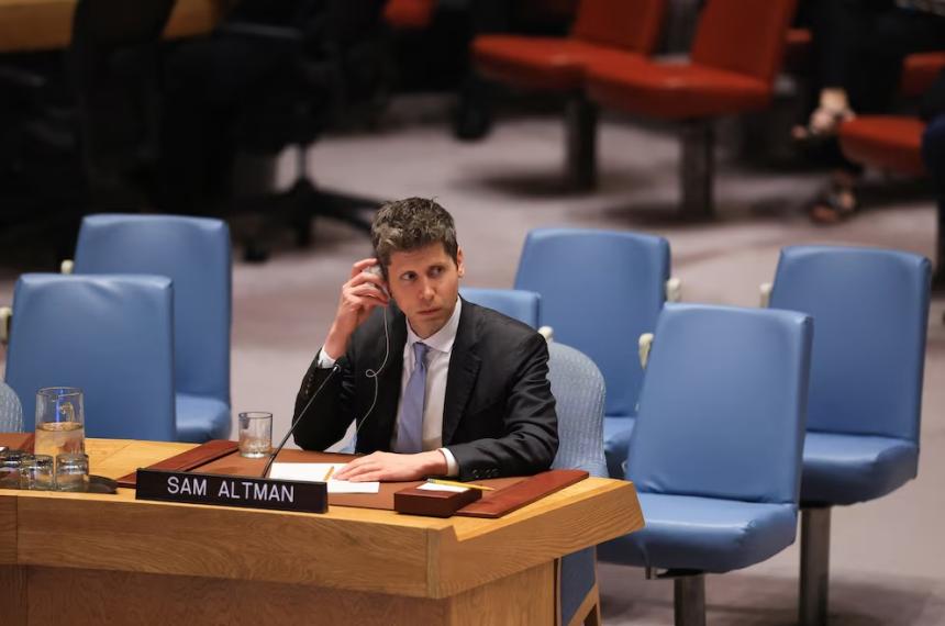 Sam Altman advirtió ante el Consejo de Seguridad de Naciones Unidas sobre la necesidad de actuar con extremo cuidado ante el avance de la inteligencia artificial