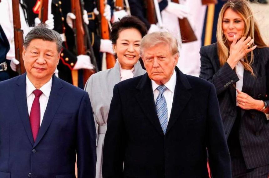 Donald Trump recibió a Xi Jinping en la primera visita de Estado de un mandatario chino a EEUU en m�s de diez años