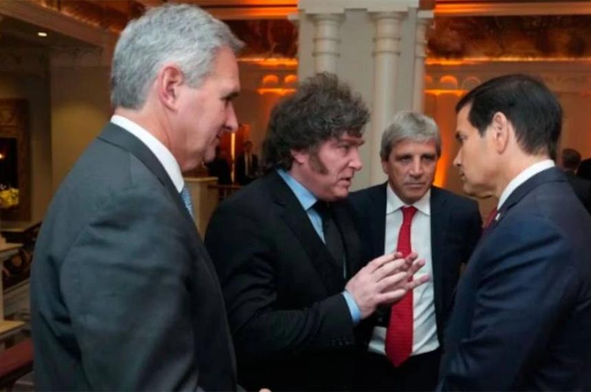 Javier Milei se reunió con Marco Rubio en Nueva York y Washington ponderó la alianza bilateral