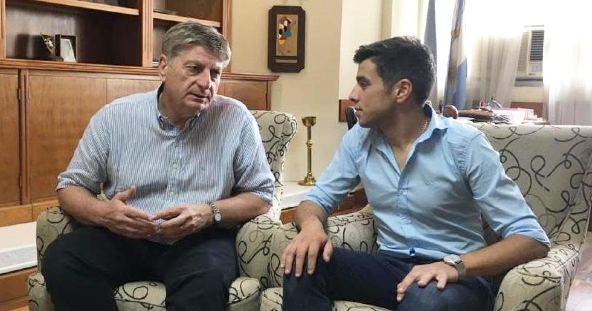Segrio Ziliotto y Manuel Feito en otros tiempos