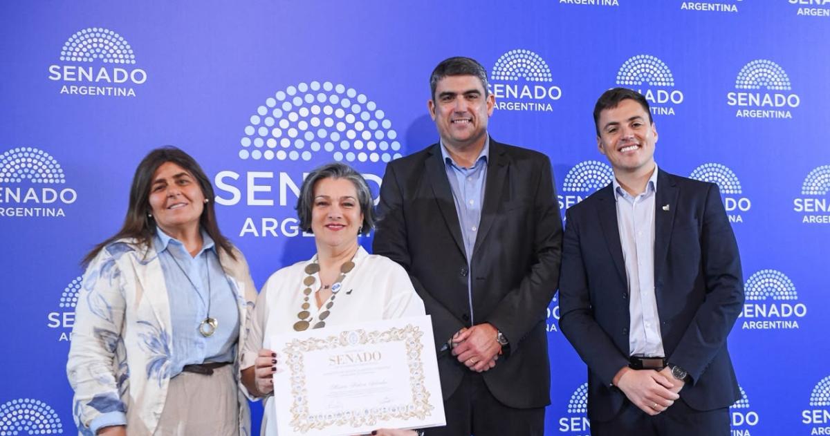 Mónica Salvador reconocida en el Senado por su promoción del turismo en La Pampa