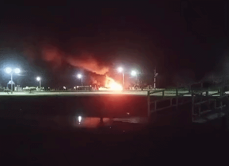 Un fallo técnico en una cocina desencadenó un voraz incendio