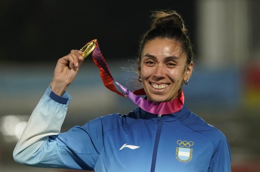 Micaela Lavaggi volvió a brillar en la pista de atletismo de Santa Fe