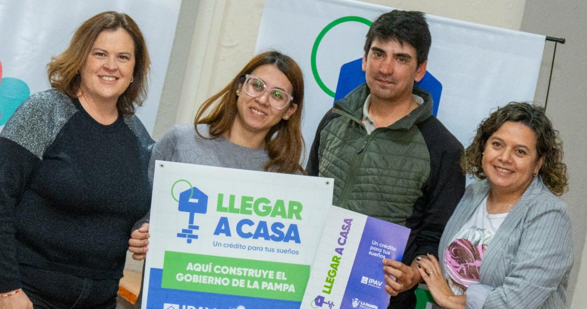 La intendenta piquense y la titular del IPAV encabezaron el acto