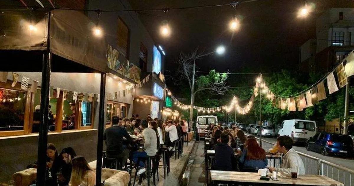 Los espacios que ganan la calle fueron habilitados en la pandemia
