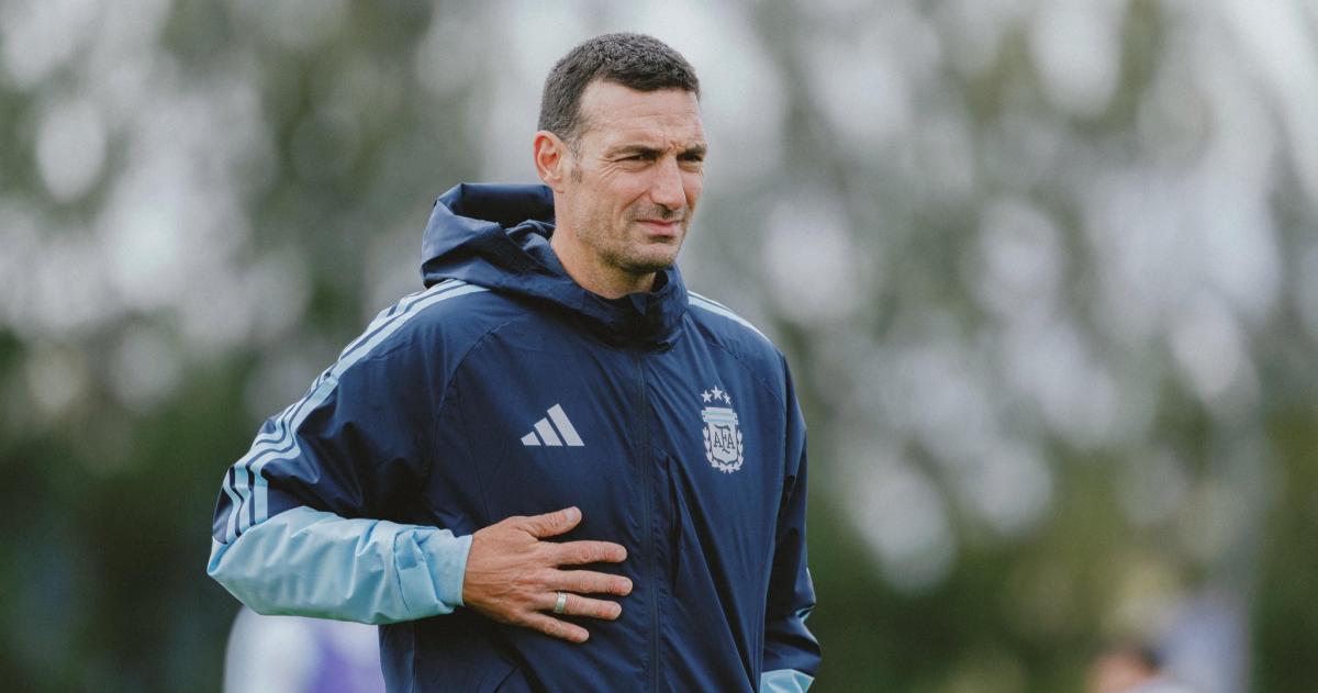 Scaloni habló en conferencia de prensa
