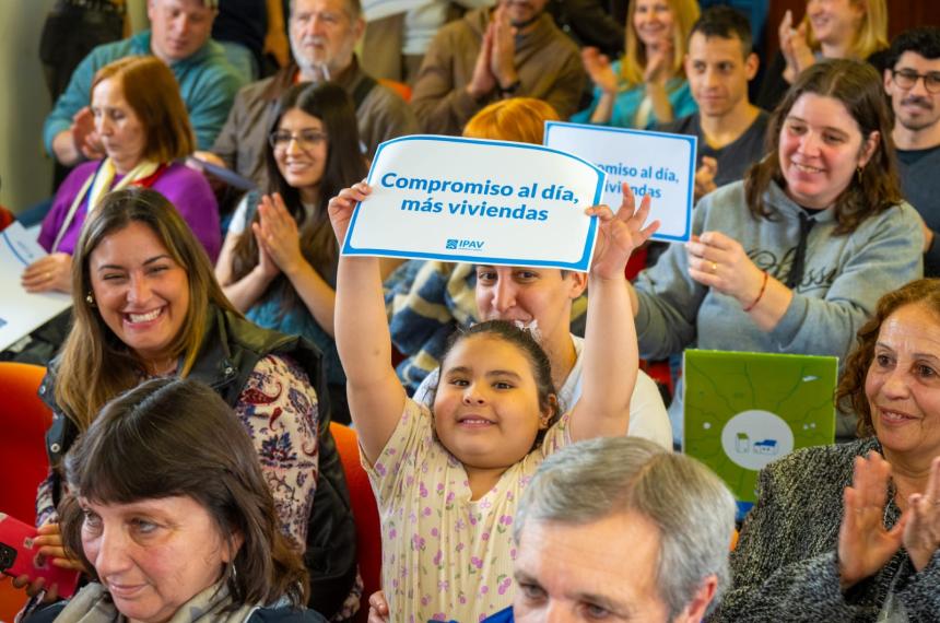El IPAV convocó a las familias para hacer un acto festivo