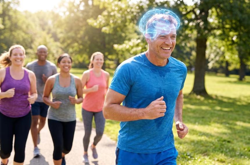 Una investigación con 24 adultos jóvenes sanos halló que correr a intensidad muy baja activó la corteza prefrontal izquierda y redujo los tiempos de reacción en una prueba de función ejecutiva