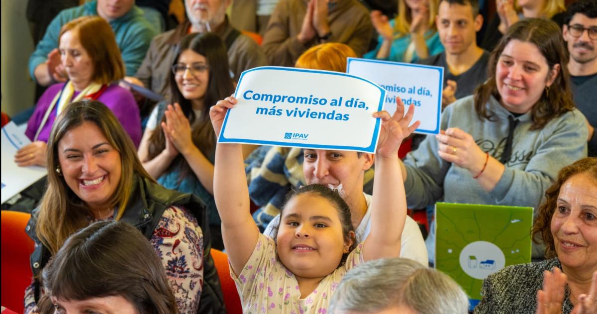 El IPAV convocó a las familias para hacer un acto festivo
