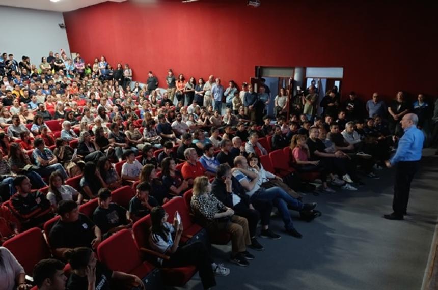 La actividad se realizó en el Auditorio de Medano