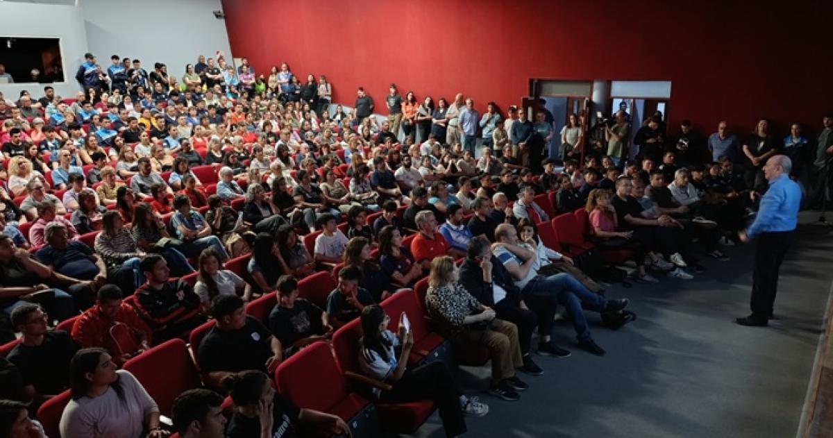 La actividad se realizó en el Auditorio de Medano
