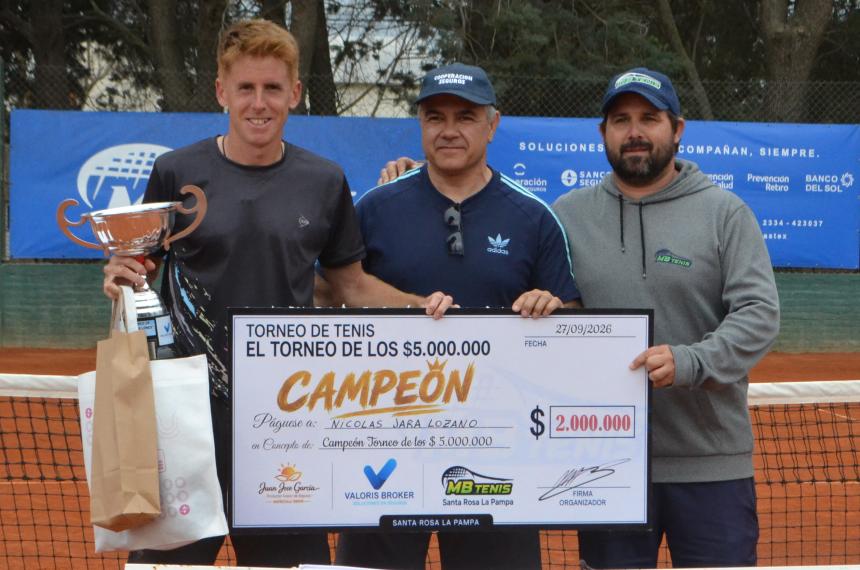 Borthiry agradeció el acompañamiento de los sponsors