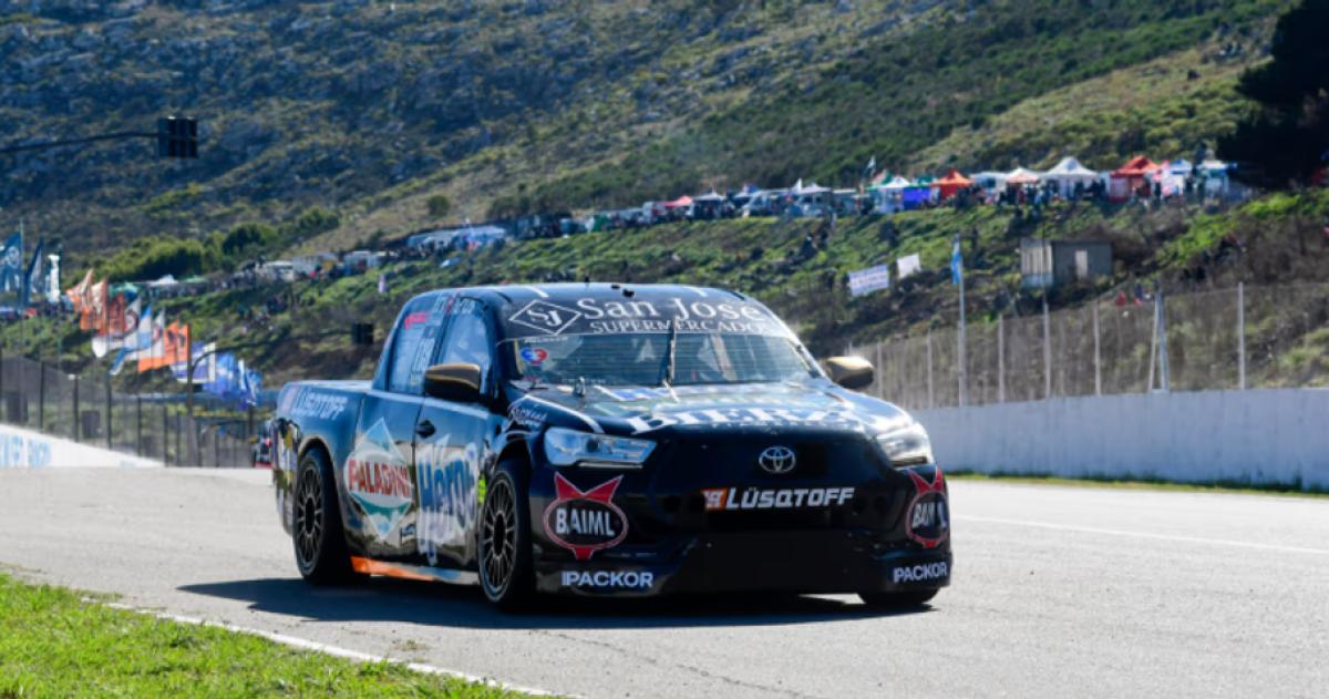 El piloto Hern�n Palazzo se quedó con la final del TC Pick Up en Balcarce