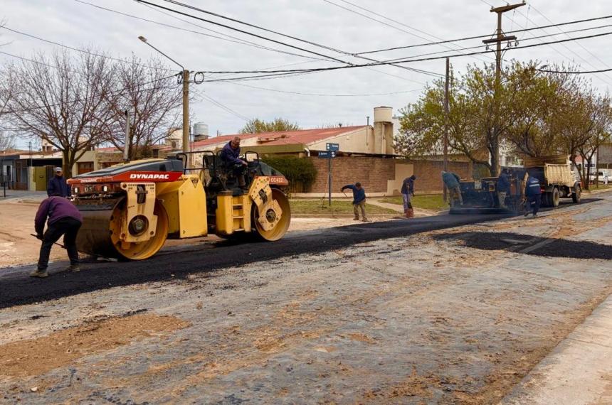 La obra de asaltado del Plan 5000 terminar� esta semana