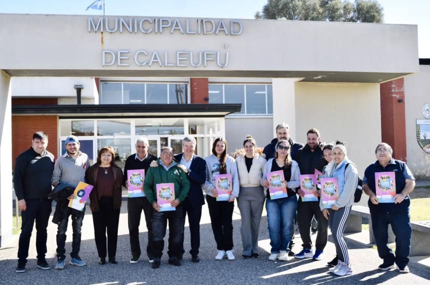 Caleuf� recibió créditos para potenciar emprendimientos locales