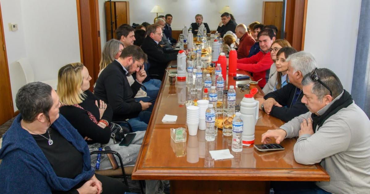 La �ltima reunión del Consejo del PJ y la �nica foto que se difundió