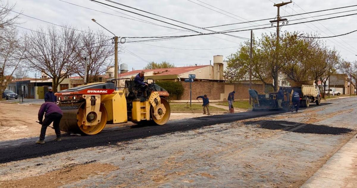 La obra de asaltado del Plan 5000 terminar� esta semana