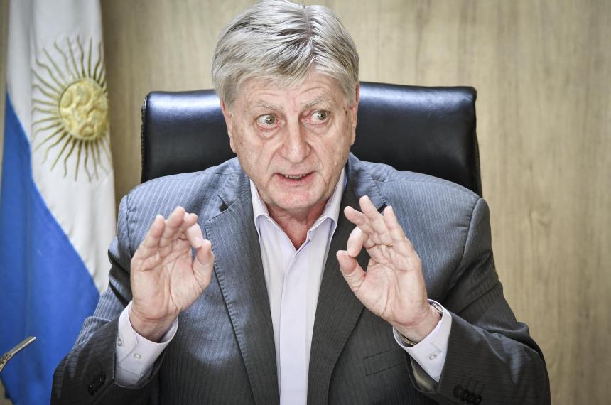 El gobernador Sergio Ziliotto