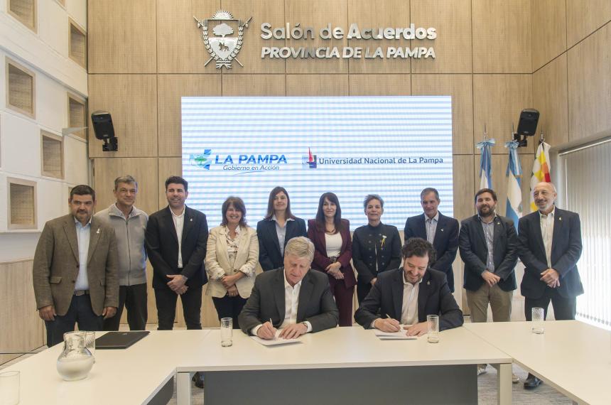 Ziliotto y Marull firmaron el acuerdo