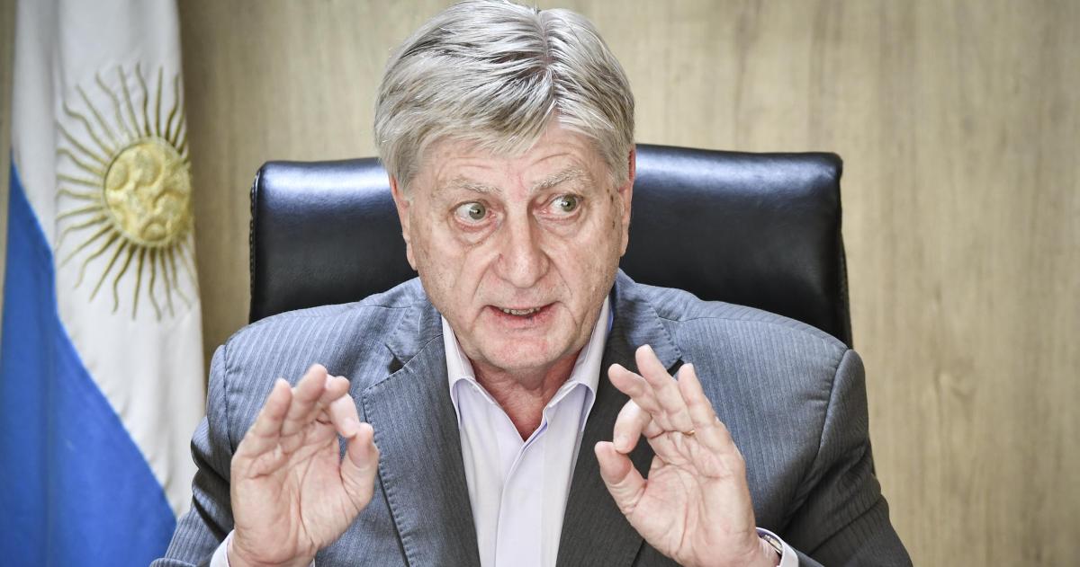 El gobernador Sergio Ziliotto