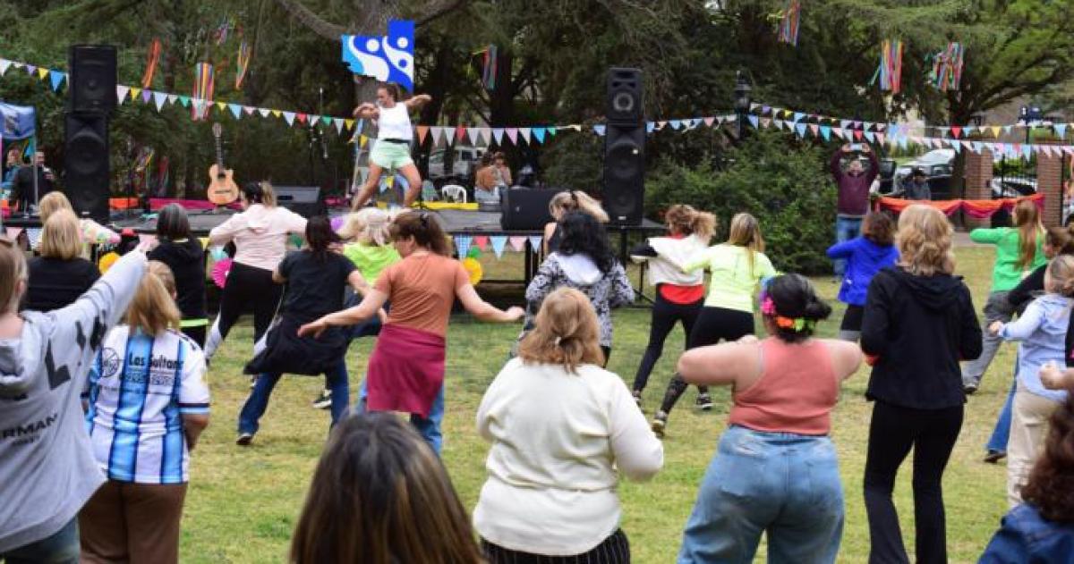 La fiesta fue el el club del ISS