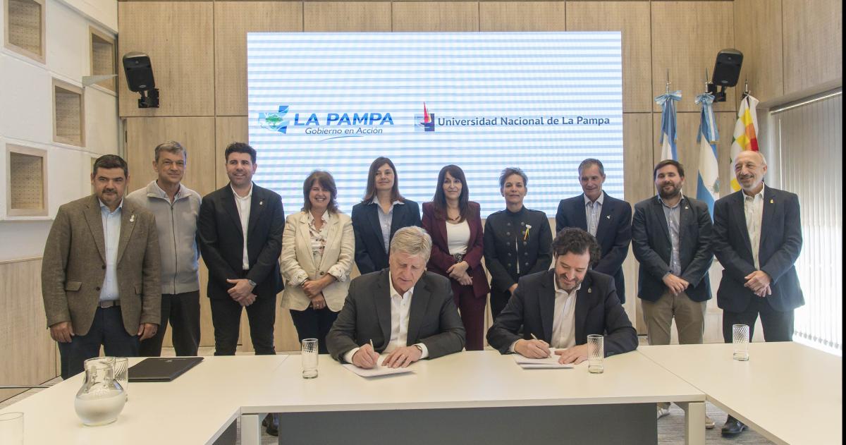 Ziliotto y Marull firmaron el acuerdo