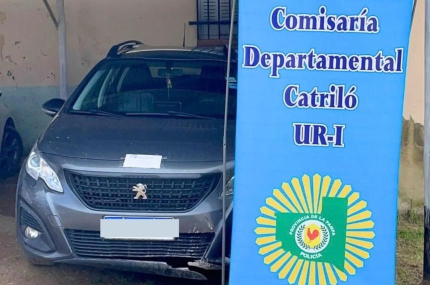 El detenido se movilizaba en un Peugeot 2008