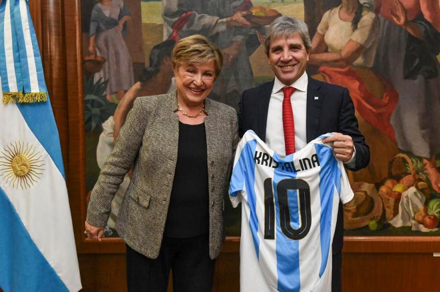 La titular del Fondo estuvo en el país a finales de julio