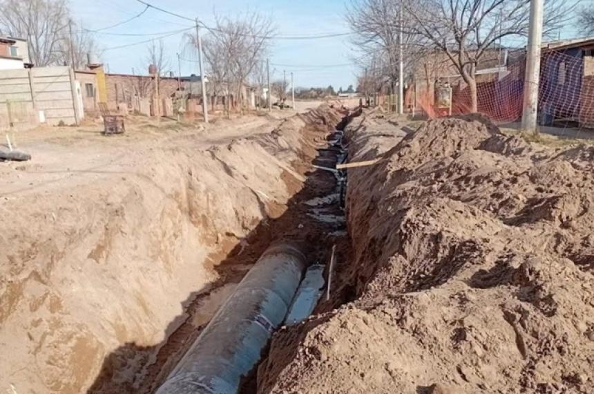 La gestión municipal busca renovar el caño que abastece de agua potable a General Acha