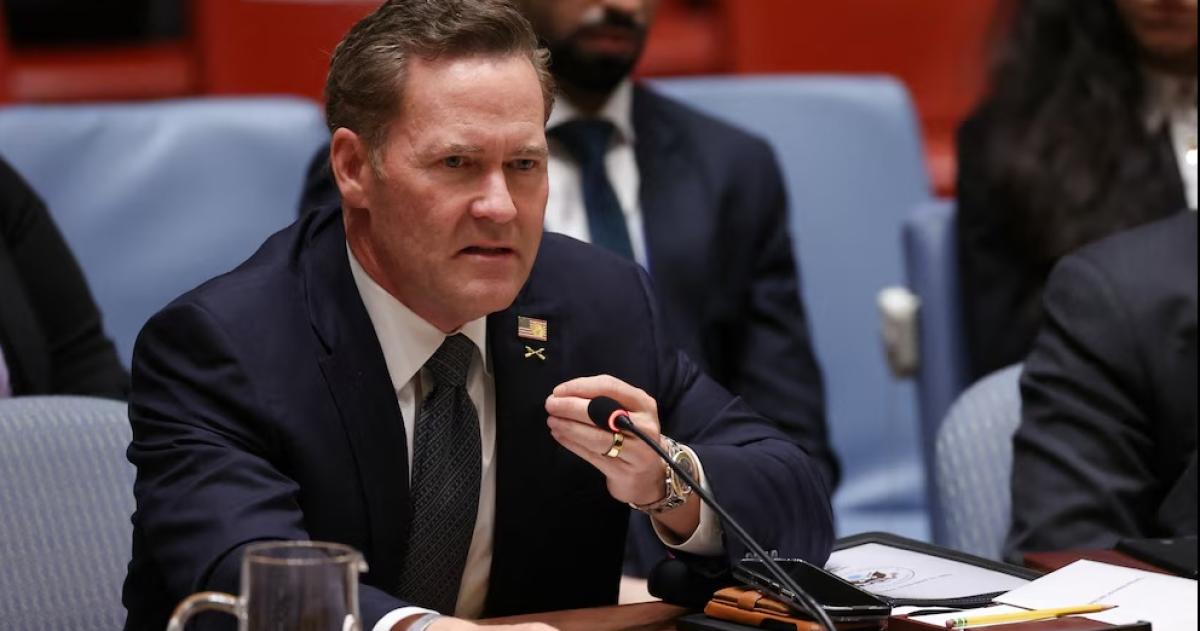 Mike Waltz embajador de EEUU ante la ONU