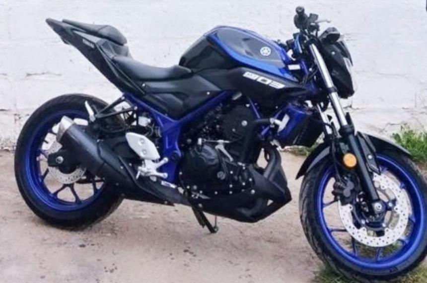 La moto fue secuestrada tras un procedimiento