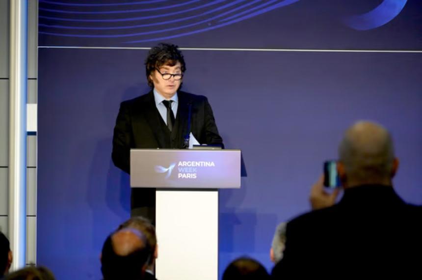 El presidente Javier Milei