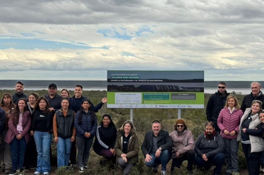 Autoridades provinciales visitaron el nuevo circuito ubicado a 35 kmde Puelches