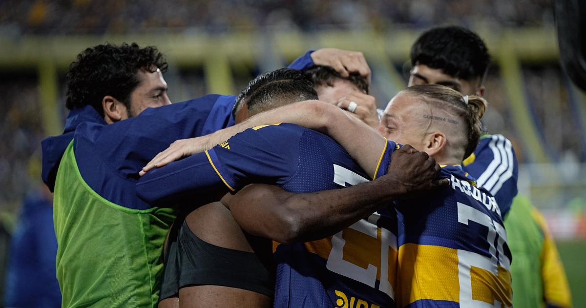 Boca viene de festejar ante Racing en la Copa Argentina