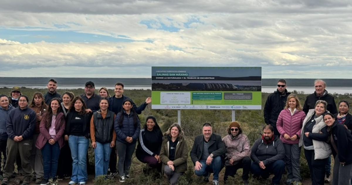 Autoridades provinciales visitaron el nuevo circuito ubicado a 35 kmde Puelches