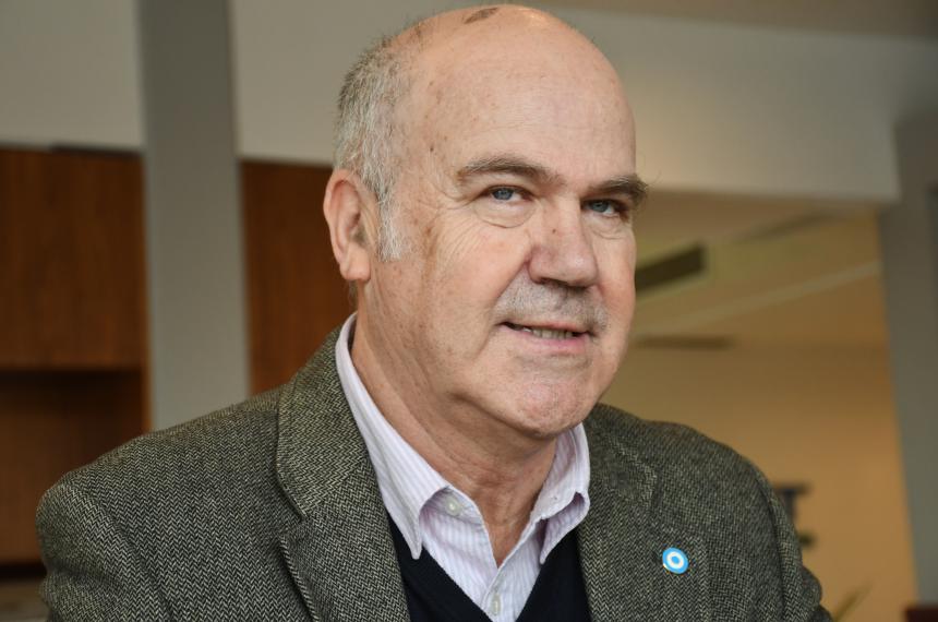 El funcionario nacional durante la entrevista con El Diario