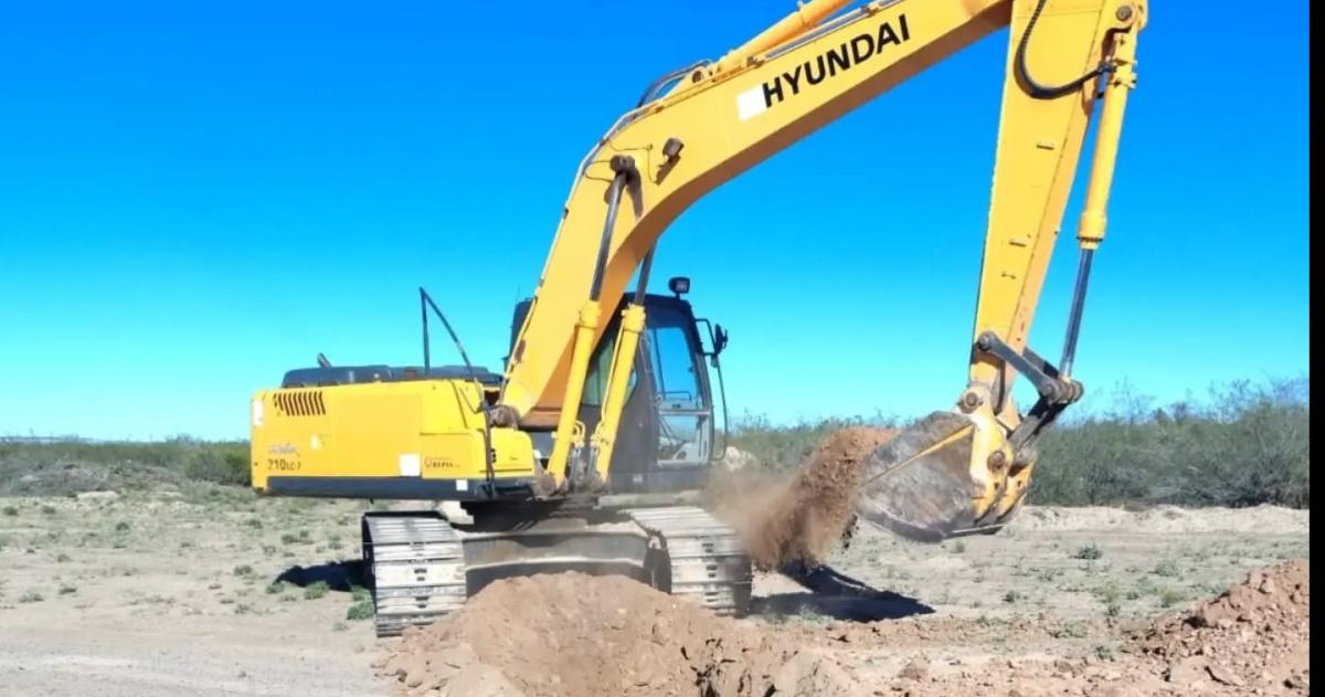 La obra se suma a las intervenciones destinadas a consolidar la infraestructura productiva de Casa de Piedra y ampliar las �reas bajo riego en el oeste pampeano