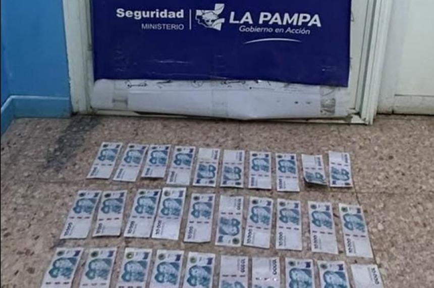 El dinero sustraído fue recuperado por la Policía
