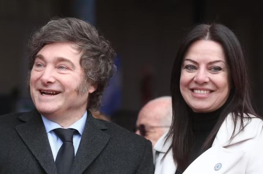 Javier Milei y Sandra Pettovello