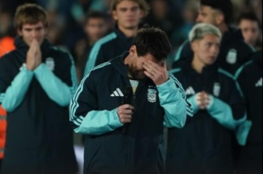 Messi a corazón abierto- No venir m�s ser� un dolor muy grande