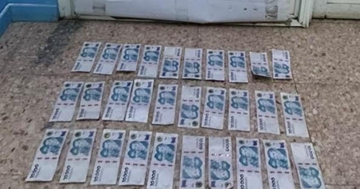 El dinero sustraído fue recuperado por la Policía