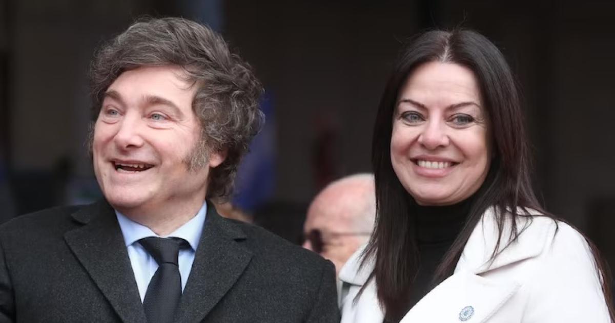 Javier Milei y Sandra Pettovello