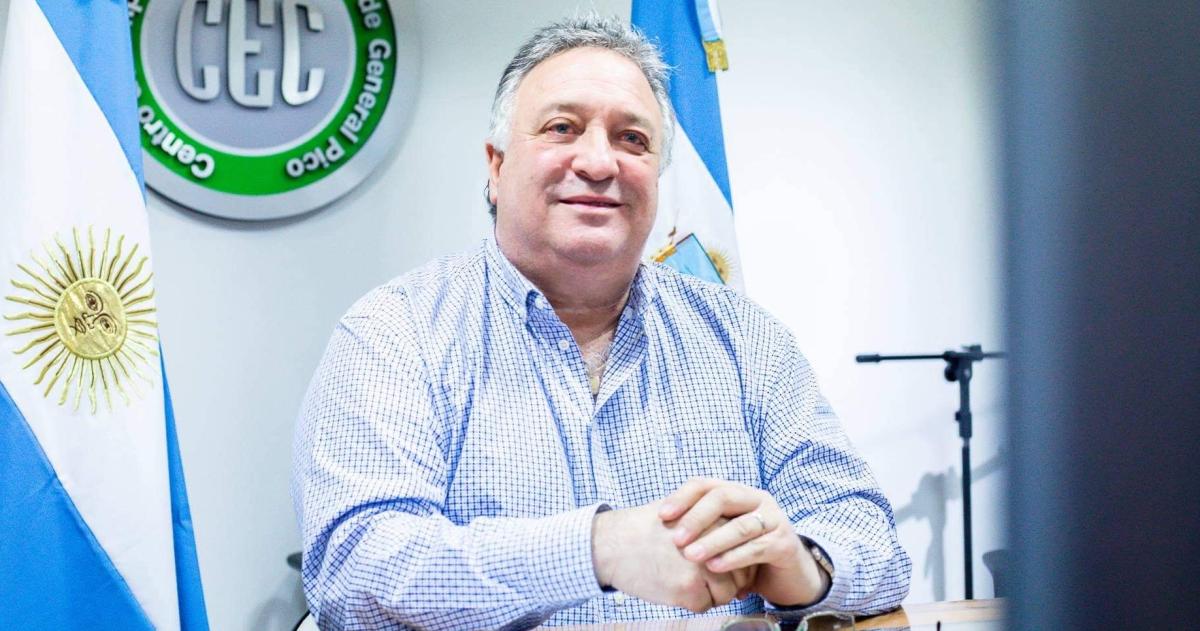 El secretario general del Centro Empleados de Comercio de General Pico Daniel Lovera