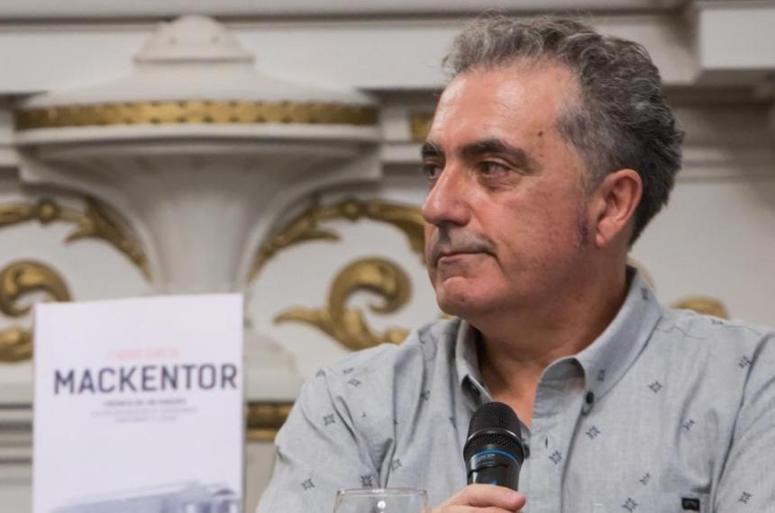 El periodista Fabi�n García que ejerció en La Pampa