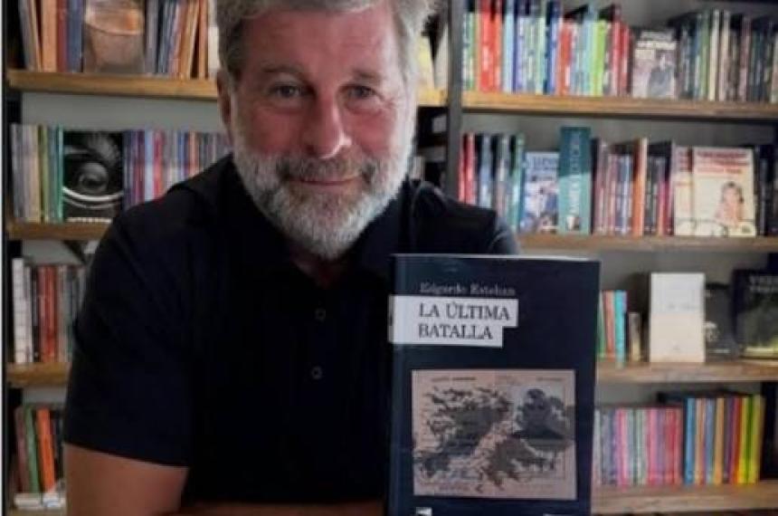 Ceacutesar Gonzaacutelez y Edgardo Esteban figuras centrales de la Feria del Libro 